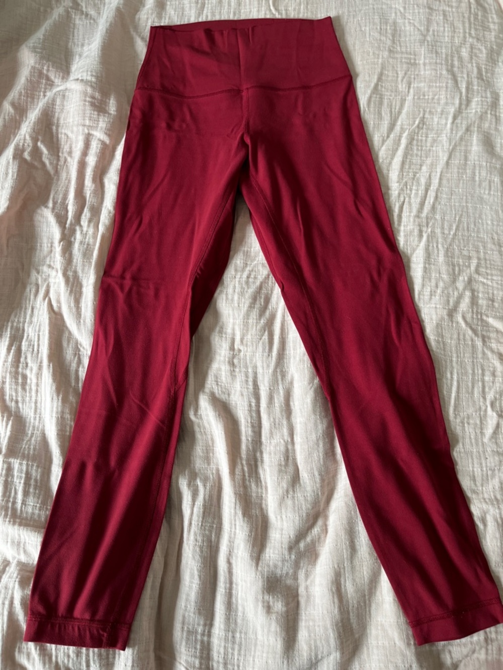 lululemon athletica High-Rise Burgundy Leggings